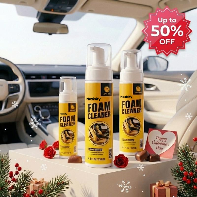 ✨Nexisify Multi-Surface Foam Cleaner – Car & Home All-Purpose Spray
