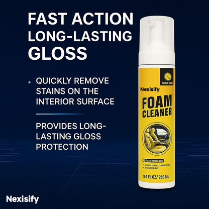 ✨Nexisify Multi-Surface Foam Cleaner – Car & Home All-Purpose Spray