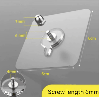 Histone® 🔥 Strong Hold Without Holes Drill-Free Adhesive Hooks for Any Room